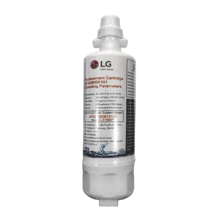LG refrigerator filter model LT700P